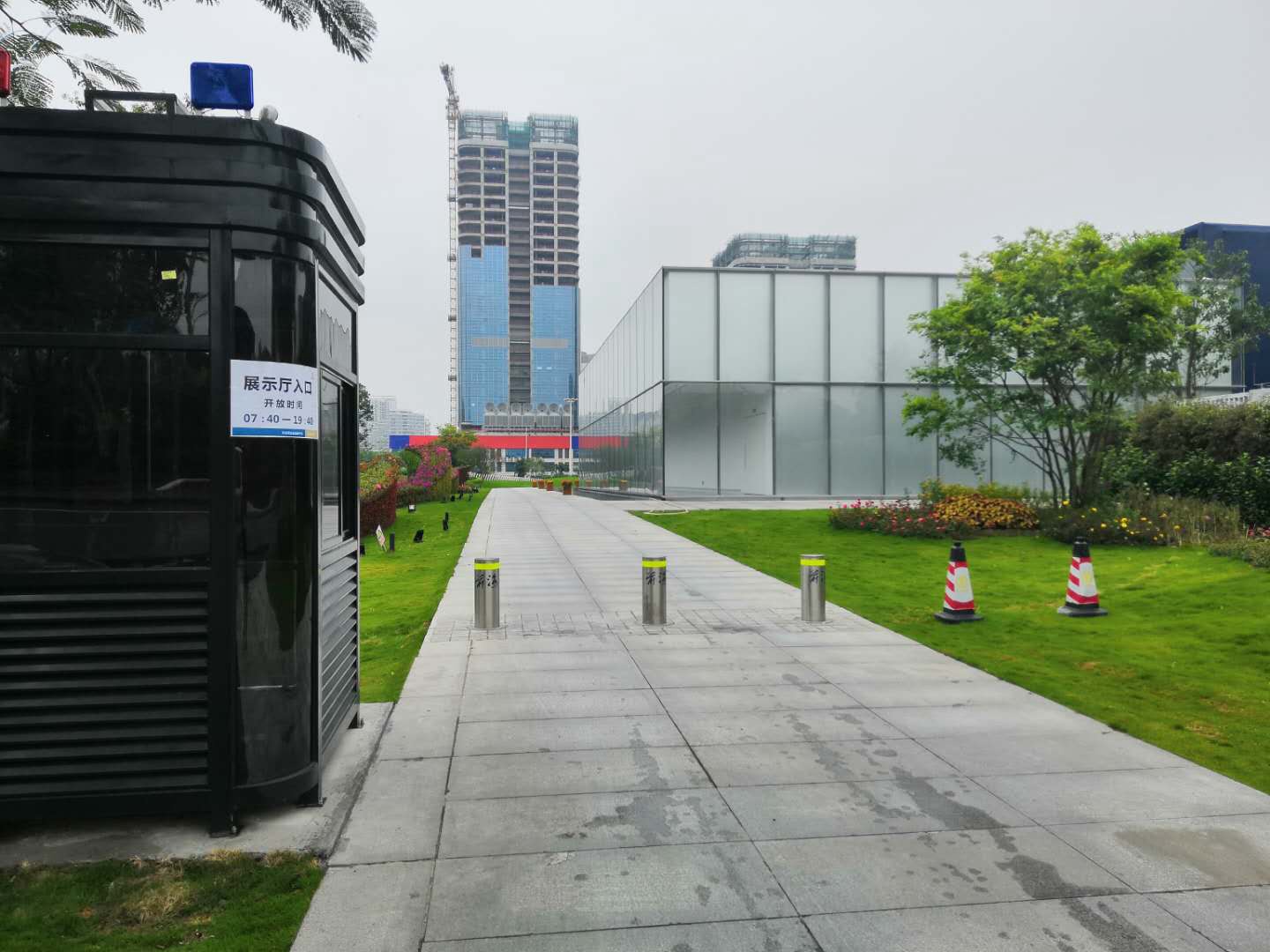 前海展示厅出入口